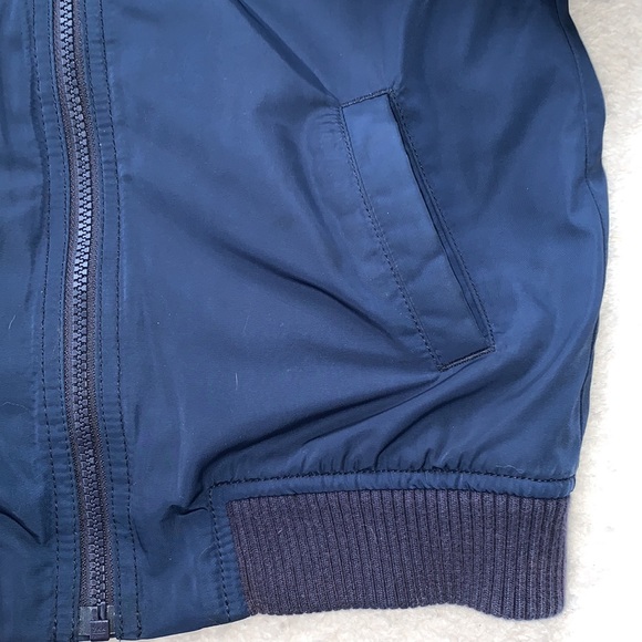 Gymboree Coat Navy Blue Boys 7/8 EUC Medium weight - Picture 8 of 16